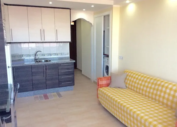 With Terrace In Playa De Americas *